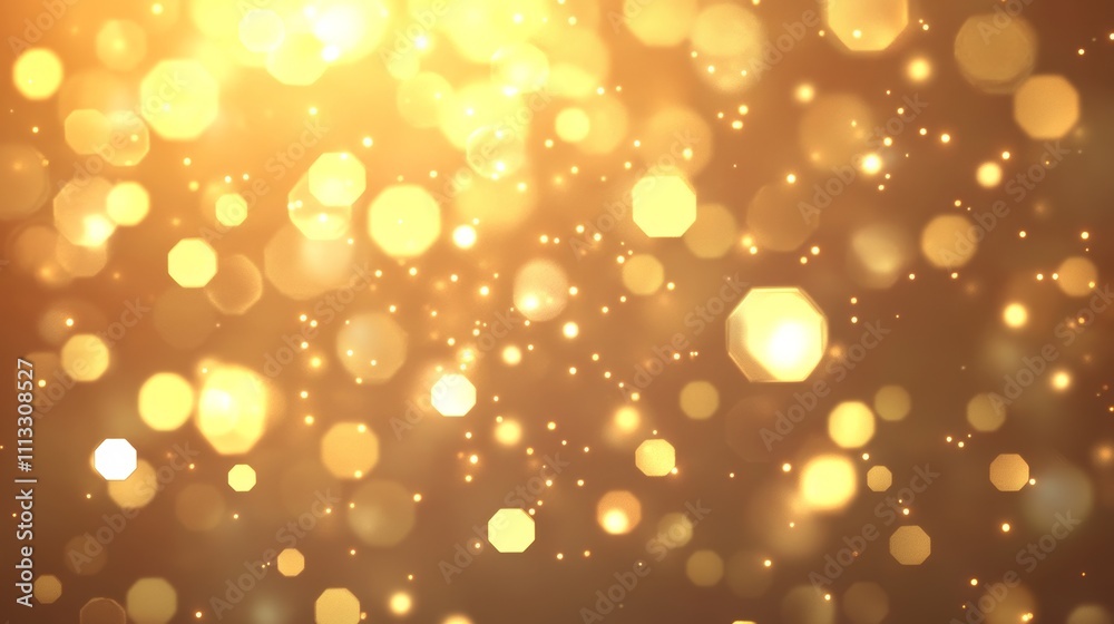 golden hexagon pattern abstract background - ai golden hexagon pattern abstract background - ai
