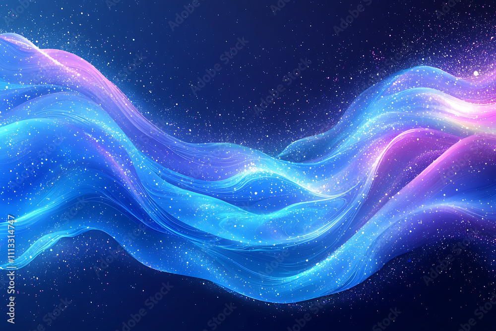 Obraz premium Flowing Abstract Art