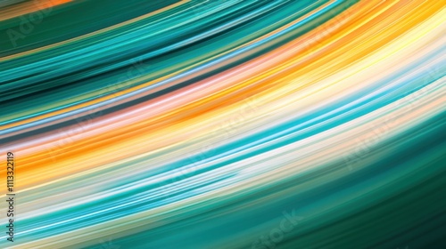 Vibrant Abstract Background with Flowing Lines and Vivid Colors