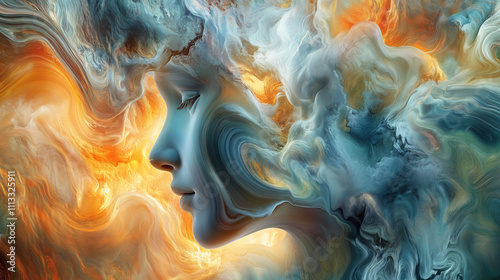 Emotions and feelings of human being