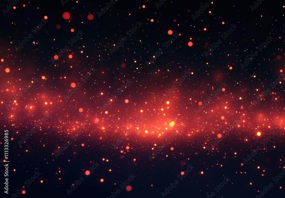 Fototapeta premium Background Material Sparks Red Fire Abstract Art