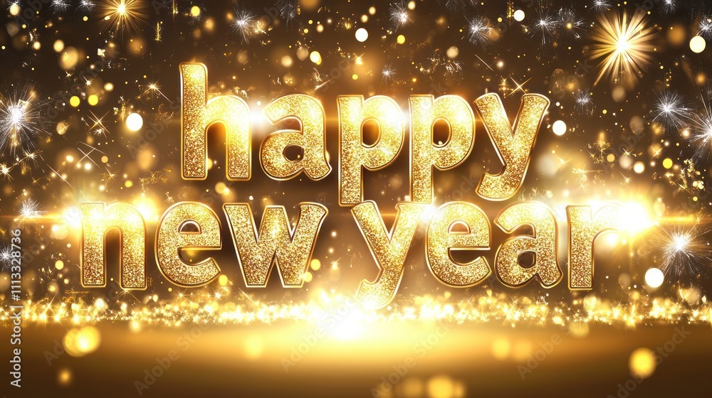 happy new year text effect golden red and shiny happy new year text effect golden red and shiny