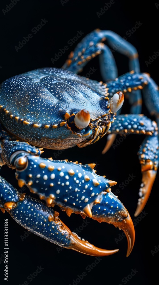 Blue crab isolated. seafood. Ultra realistic. Photorealistic hypermaximalist advertising photography hyper realistic fine detail Blue crab isolated. seafood. Ultra realistic. Photorealistic hypermaximalist advertising photography hyper realistic fine detail