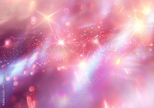 Prismatic Dreamlight Overlay Flare Glossy Background Texture photo