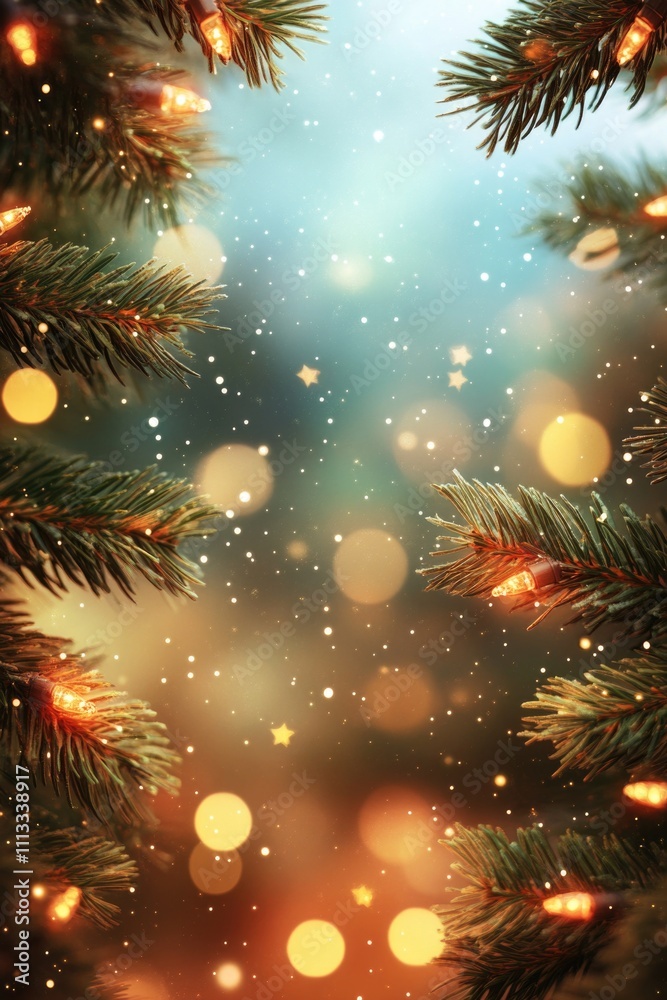 Christmas Tree Close Up Christmas Tree Close Up