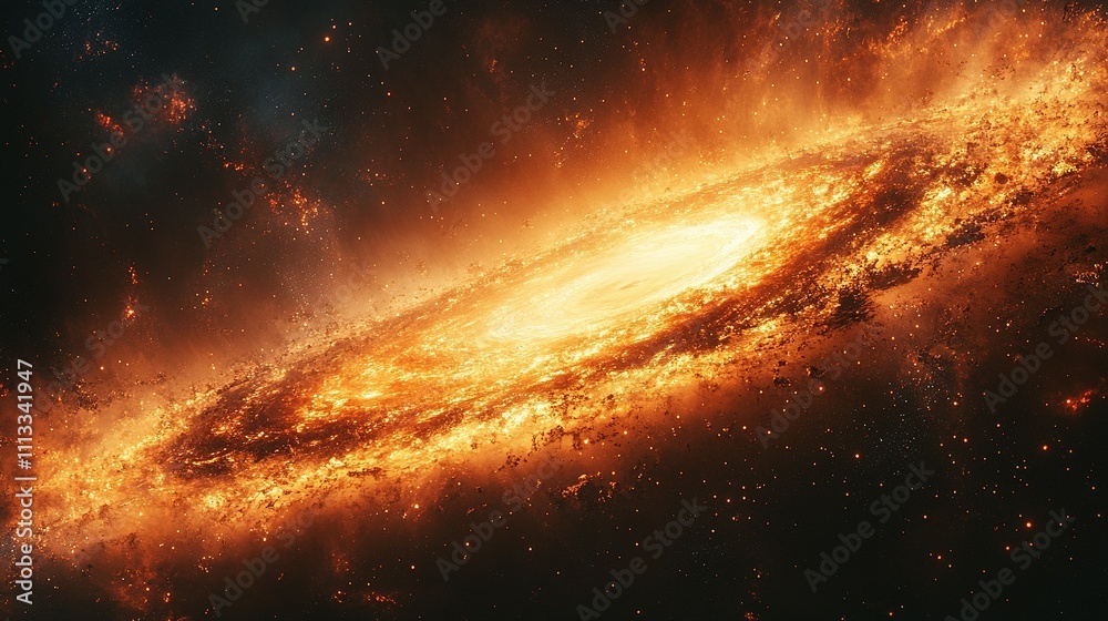 Fototapeta premium Breaking Boundaries: A Black Hole Erupting from a Dark Wall