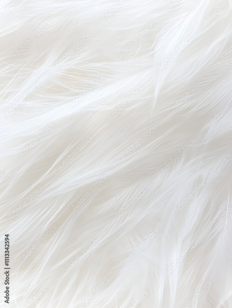 Intricate Mink Fur Collar on Winter Coat, Silky Strands Flowing in the Breeze Intricate Mink Fur Collar on Winter Coat, Silky Strands Flowing in the Breeze