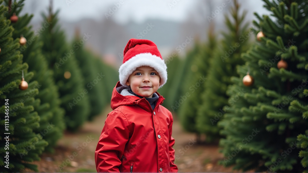 little child in santa hat little child in santa hat
