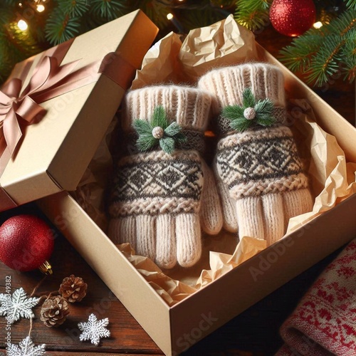 Handgemachte Handschuhe photo