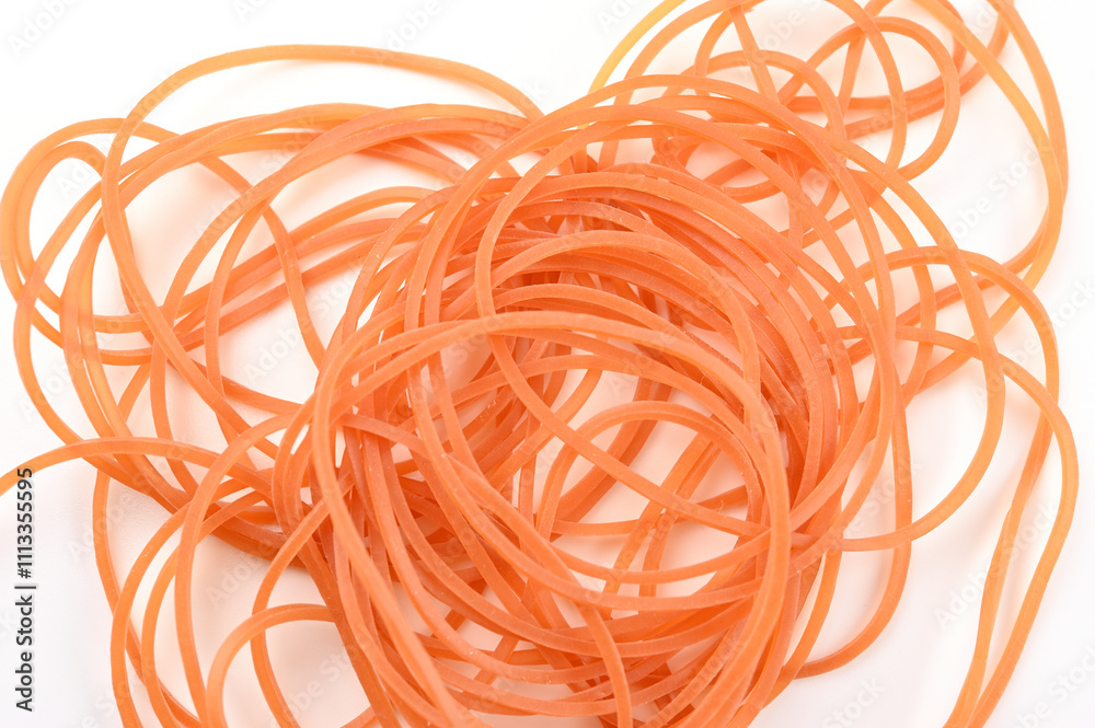 沢山の輪ゴム02