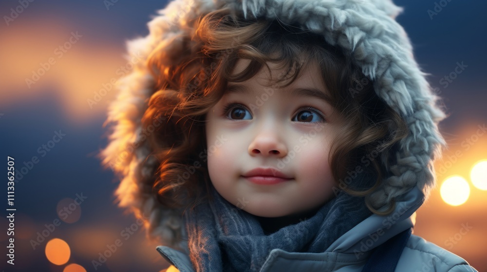 フードを被る女の子ポートレート,Generative AI AI画像 フードを被る女の子ポートレート,Generative AI AI画像