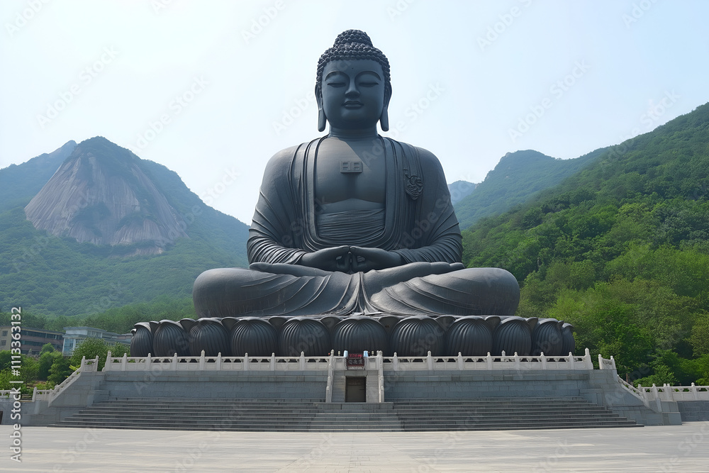 Fototapeta premium The great buddha statue.