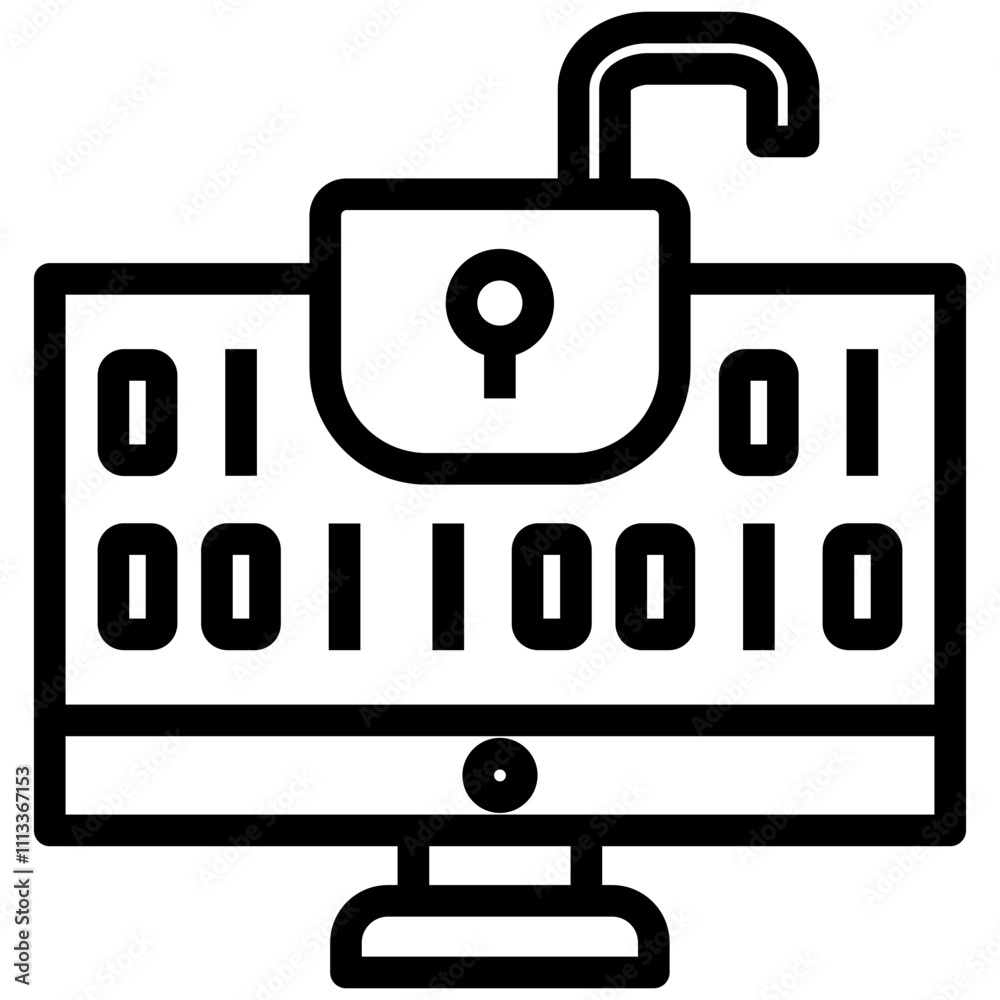 Fototapeta premium Hacking