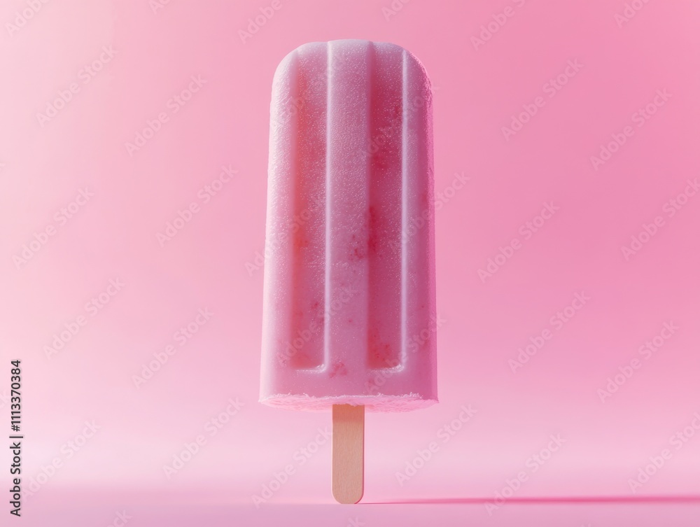 Pink Popsicle on Stick Pink Popsicle on Stick