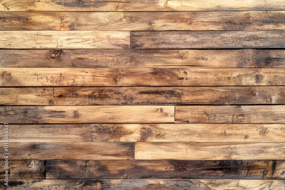 Smooth Wooden Parquet, Top View Smooth Wooden Parquet, Top View