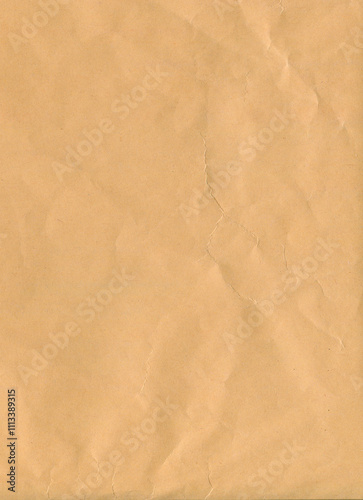 Brown textured blank grunge packaging paper backbround photo