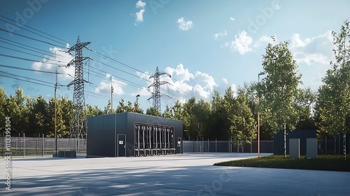 of eelectrical substation that embraces condition monitoring for reliability and cost savings photo