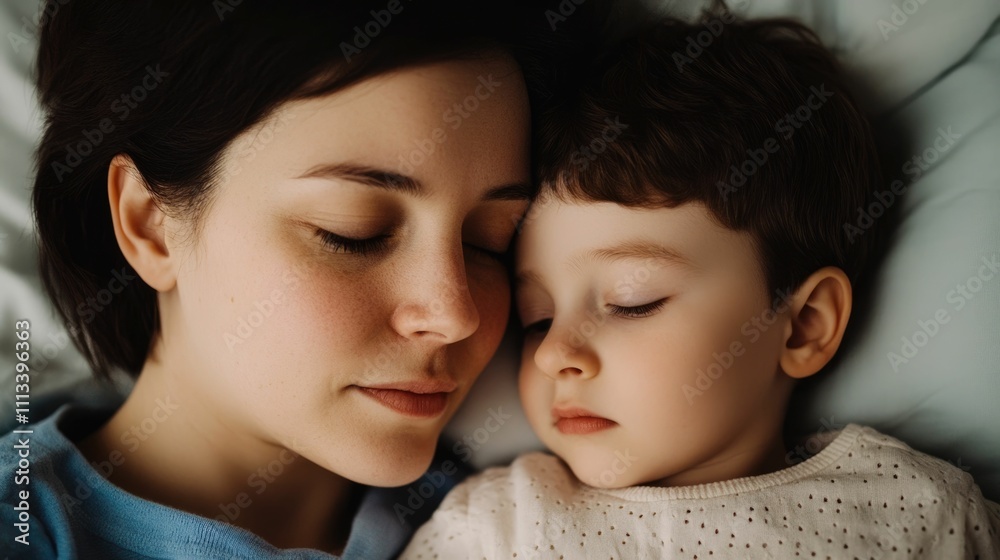 Emotional Connection Between Parent and Child During Intimate Bedtime Storytelling Moment Showcasing Tender Bonding and Nurturing Care Emotional Connection Between Parent and Child During Intimate Bedtime Storytelling Moment Showcasing Tender Bonding and Nurturing Care