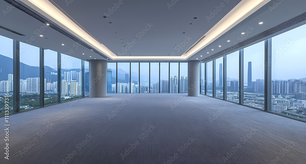 Obraz premium Business office scene