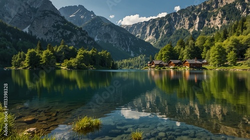 reflection in the lake