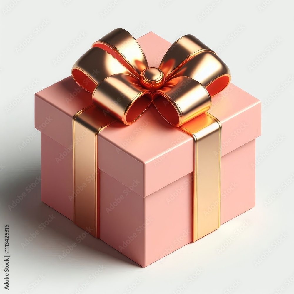 Obraz premium gift box isolated on transparent background cutout