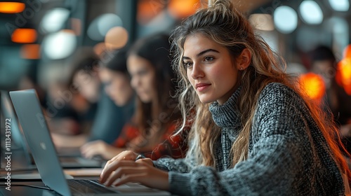 Wallpaper Mural An adult education class with people of all ages learning digital literacy and enhancing their skills for the modern world  Torontodigital.ca