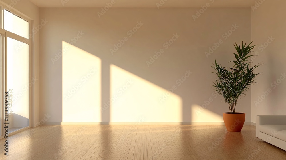 Fototapeta premium room with a window