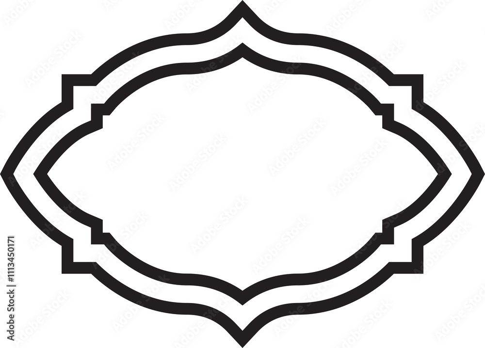 Blank Decoration and Premium Label Banner Frame Line Illustration
Blank Decoration and Premium Label Banner Frame Line Illustration