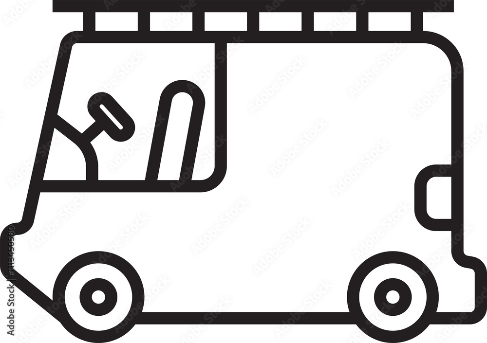 Delivery Van Icon Line Art
Delivery Van Icon Line Art