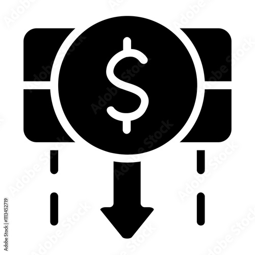 Bankrupt Solid Icon