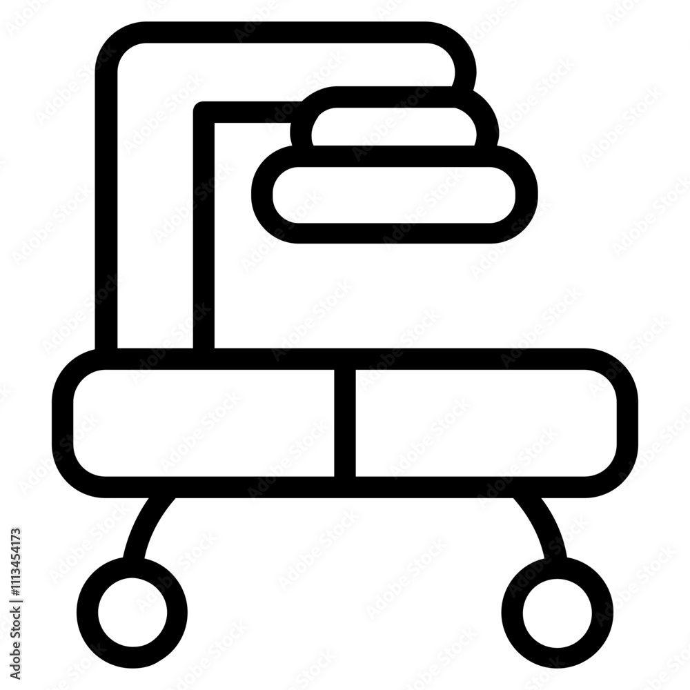 Radiotherapy Line Icon