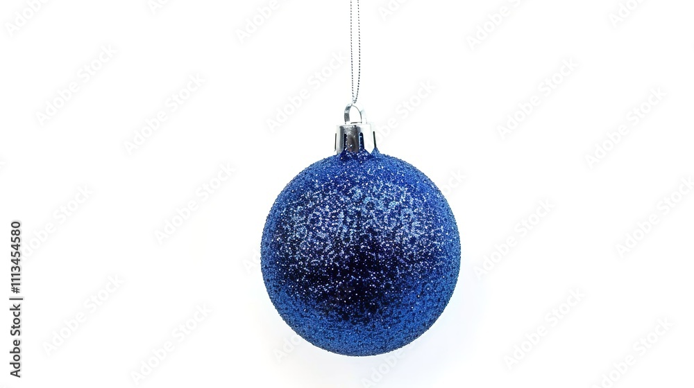 Christmas Ball Hanging Isolated on White Background - A Festive and Glittering Decoration Display. The Shiny Christmas Ball Hanging Alone on the Pure White Background, with Its Vivid Colors and Sparkl Christmas Ball Hanging Isolated on White Background - A Festive and Glittering Decoration Display. The Shiny Christmas Ball Hanging Alone on the Pure White Background, with Its Vivid Colors and Sparkl