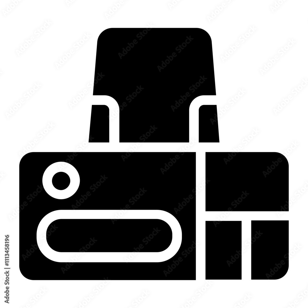Printer Solid Icon Printer Solid Icon