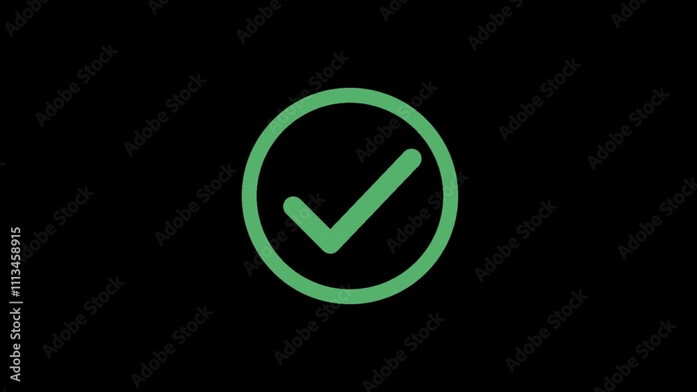 Circle check mark animation Circle check mark animation