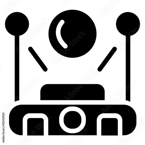 Futuristic Solid Icon