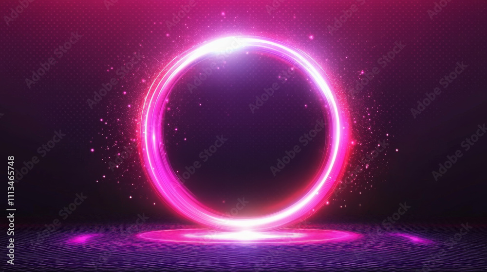 Neon light circle halo with overlay effect on transparent background. Realistic 3d vector illustration set of glow ring and vortex. abstract circular bright flare with sparkle. Luminous radial portal. Neon light circle halo with overlay effect on transparent background. Realistic 3d vector illustration set of glow ring and vortex. abstract circular bright flare with sparkle. Luminous radial portal.