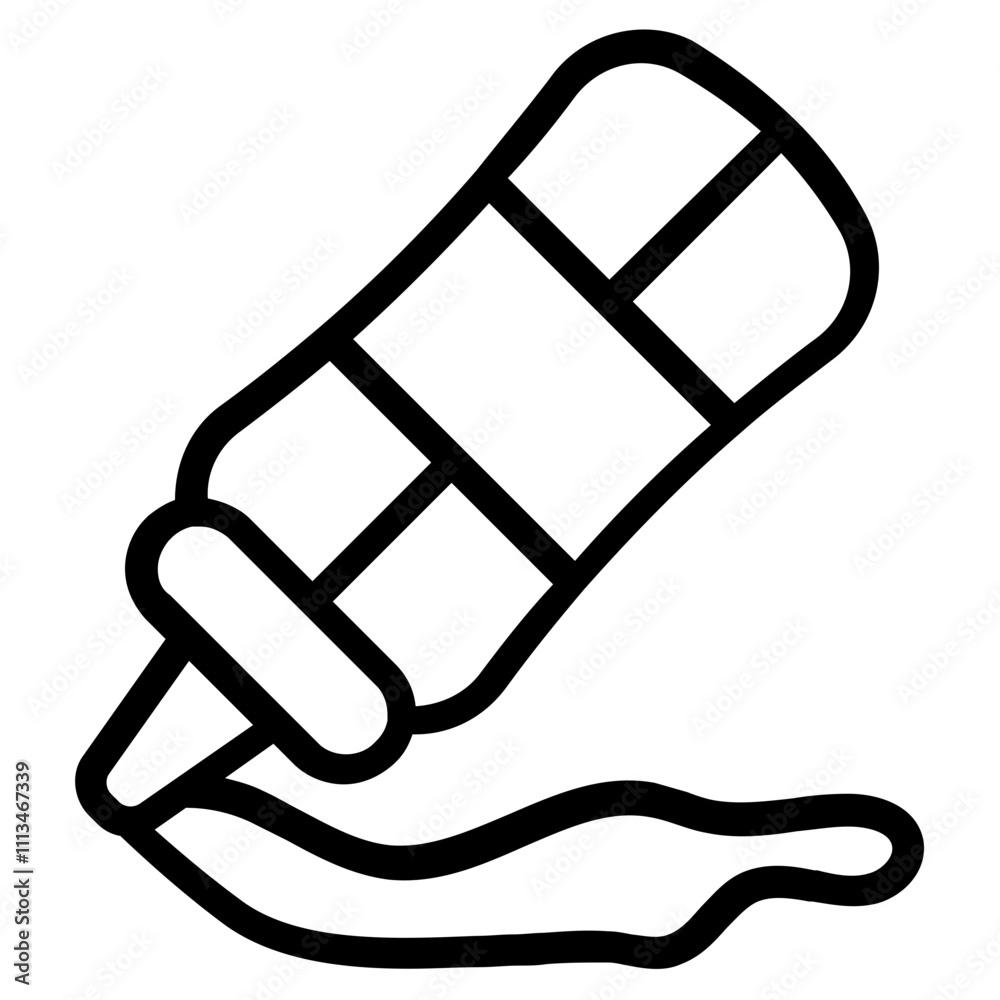 Ketchup Line Icon Ketchup Line Icon