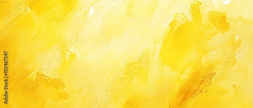 Abstract bright yellow texture background with vibrant watercolor design - perfect for creative projects and artistic designs