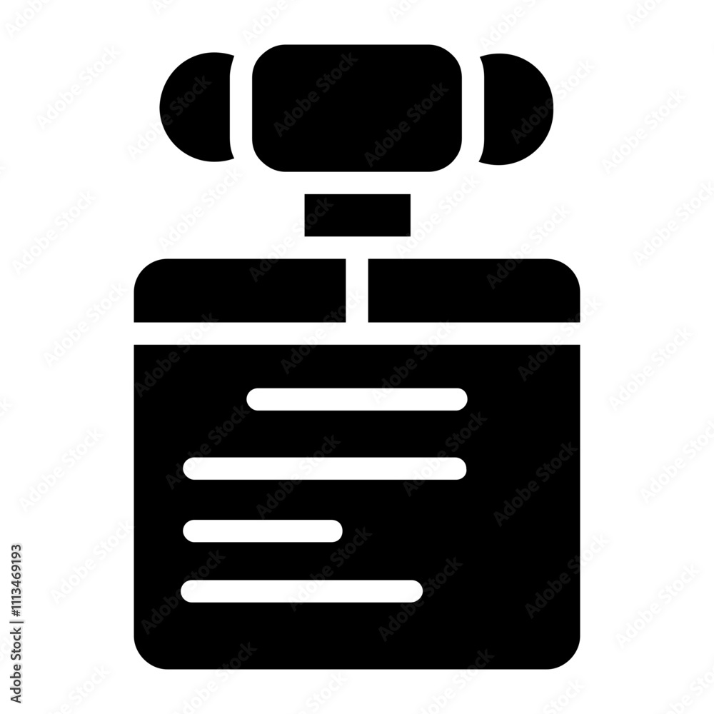 Contract Solid Icon Contract Solid Icon