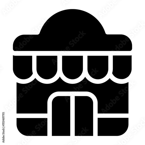 Market Solid Icon