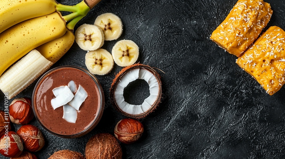 Banana Coconut Smoothie - A Tropical Delight Banana Coconut Smoothie - A Tropical Delight