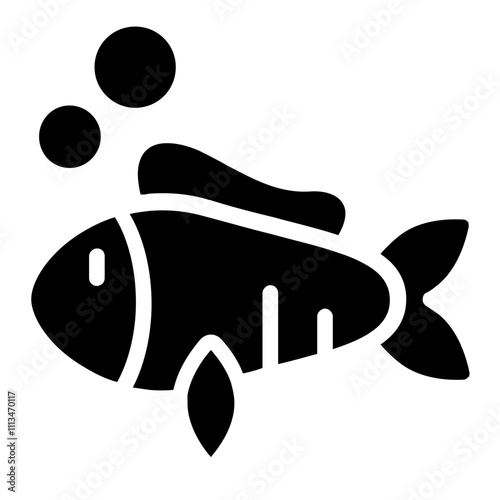 Salmon Solid Icon