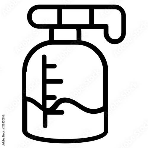 Soap Dispenser Line Icon