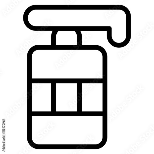 Soap Dispenser Line Icon