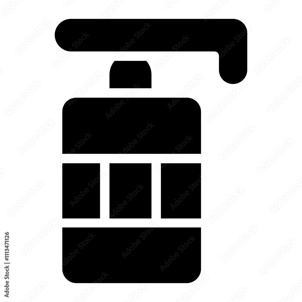 Soap Dispenser Solid Icon