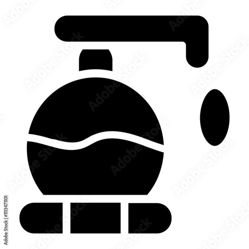 Soap Dispenser Solid Icon