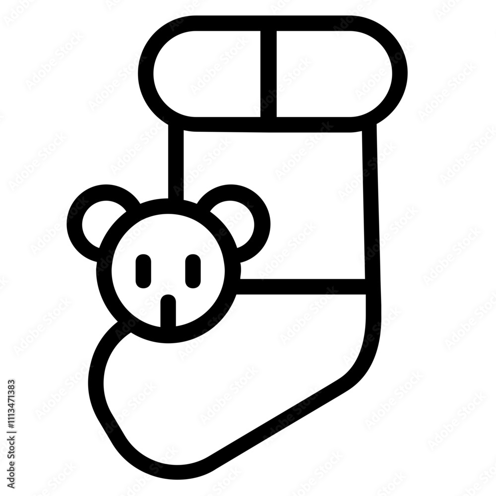 Sock Line Icon Sock Line Icon
