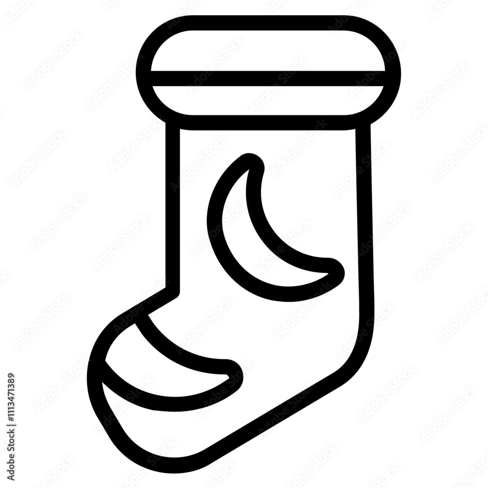 Sock Line Icon Sock Line Icon