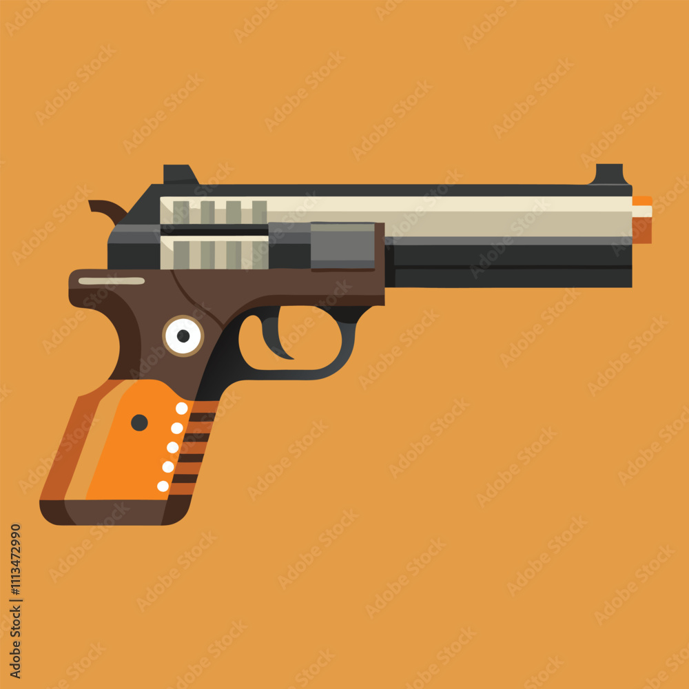 Fototapeta premium gun vector