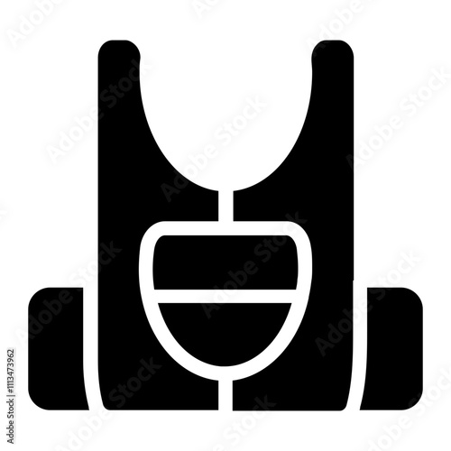 Apron Solid Icon